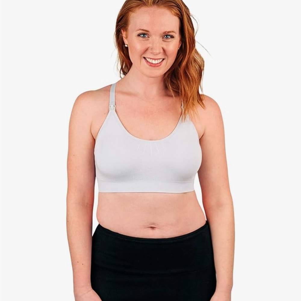 Gray Nursing Bra Bamboobies
